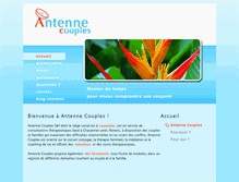 Tablet Screenshot of antenne-couples.ch